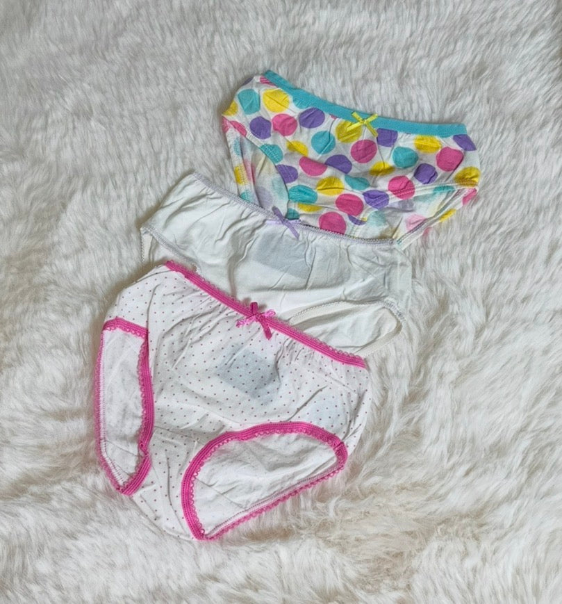 Girls panties 3 pack