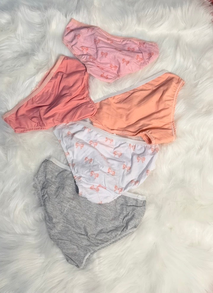 Girl panties 5 pack cotton