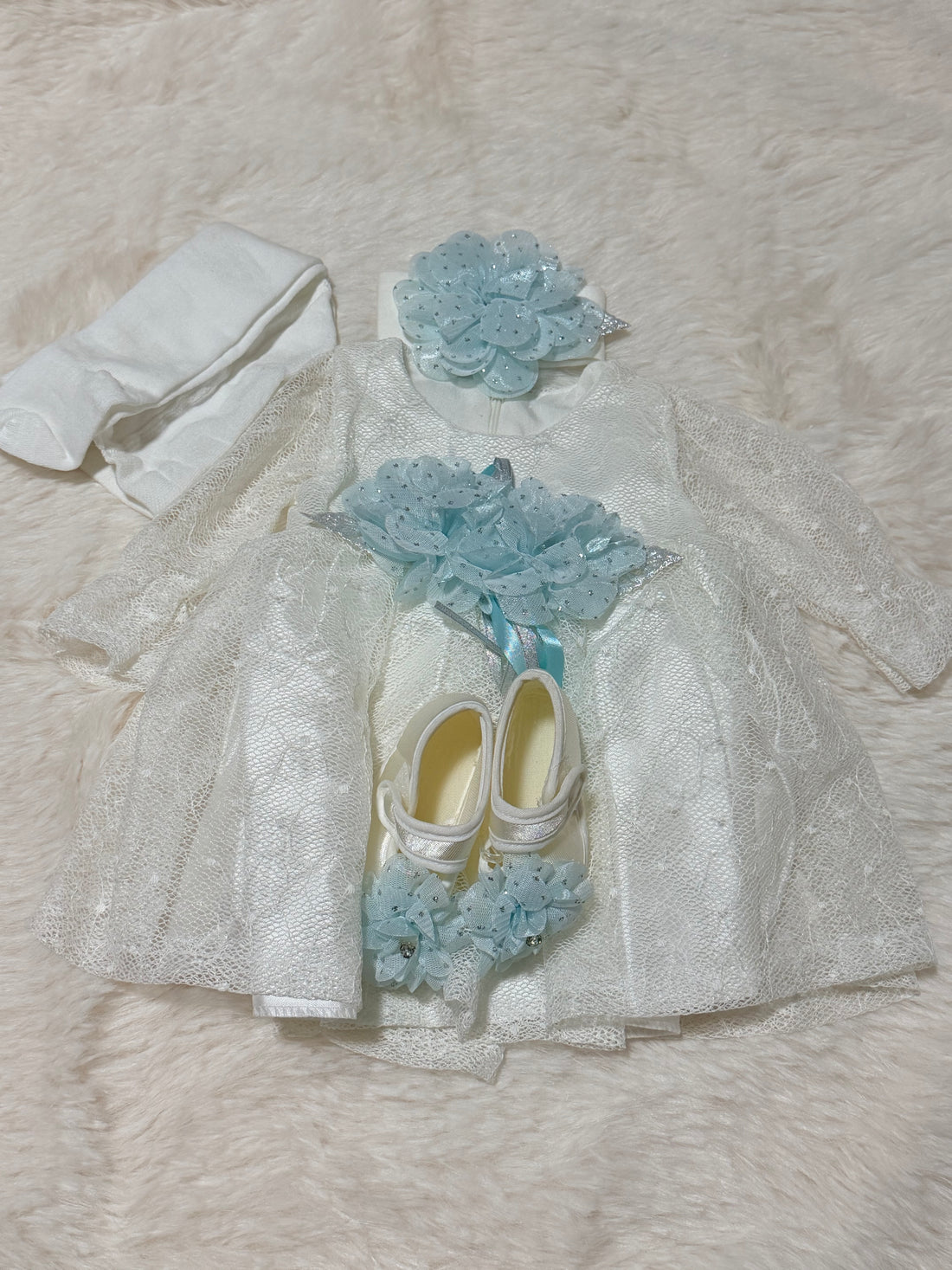 Baby girls dress 4 pieces