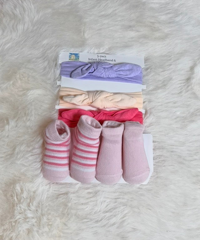 Sets 5 pièces for newborn baby girls