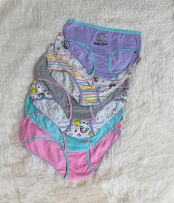 Girls panties 7 pack 100% cotton