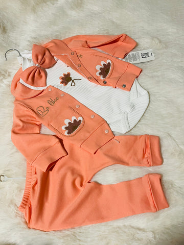 Outfit 4 pieces for baby’s girls