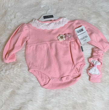 Body suits 2 pieces long sleeve for baby girls