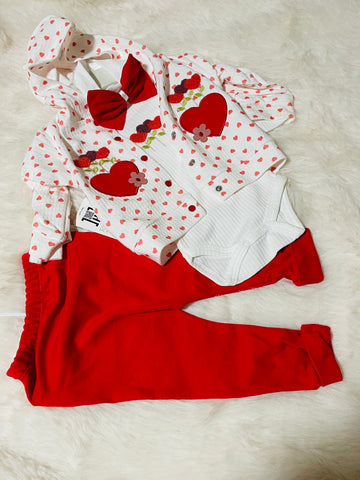 Sets 4 pièces for Baby girls