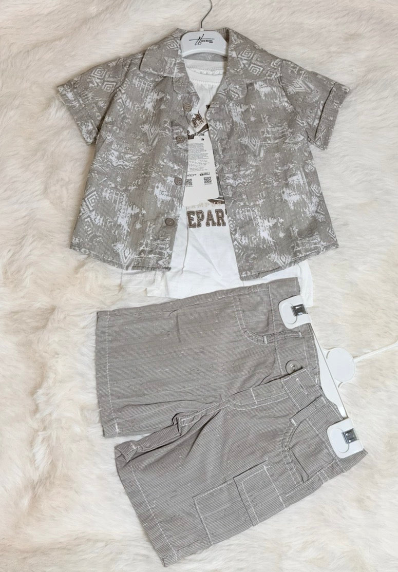 Clothes summer 3 pieces for boys