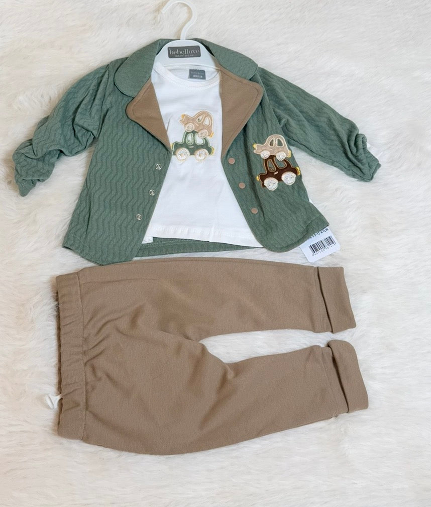 Baby boys sets 3 pieces
