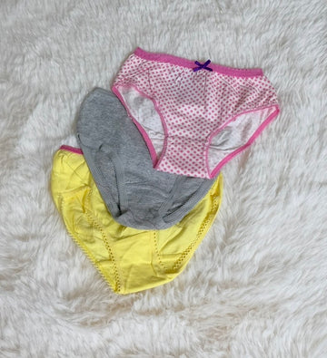 Girls panties 3 pack