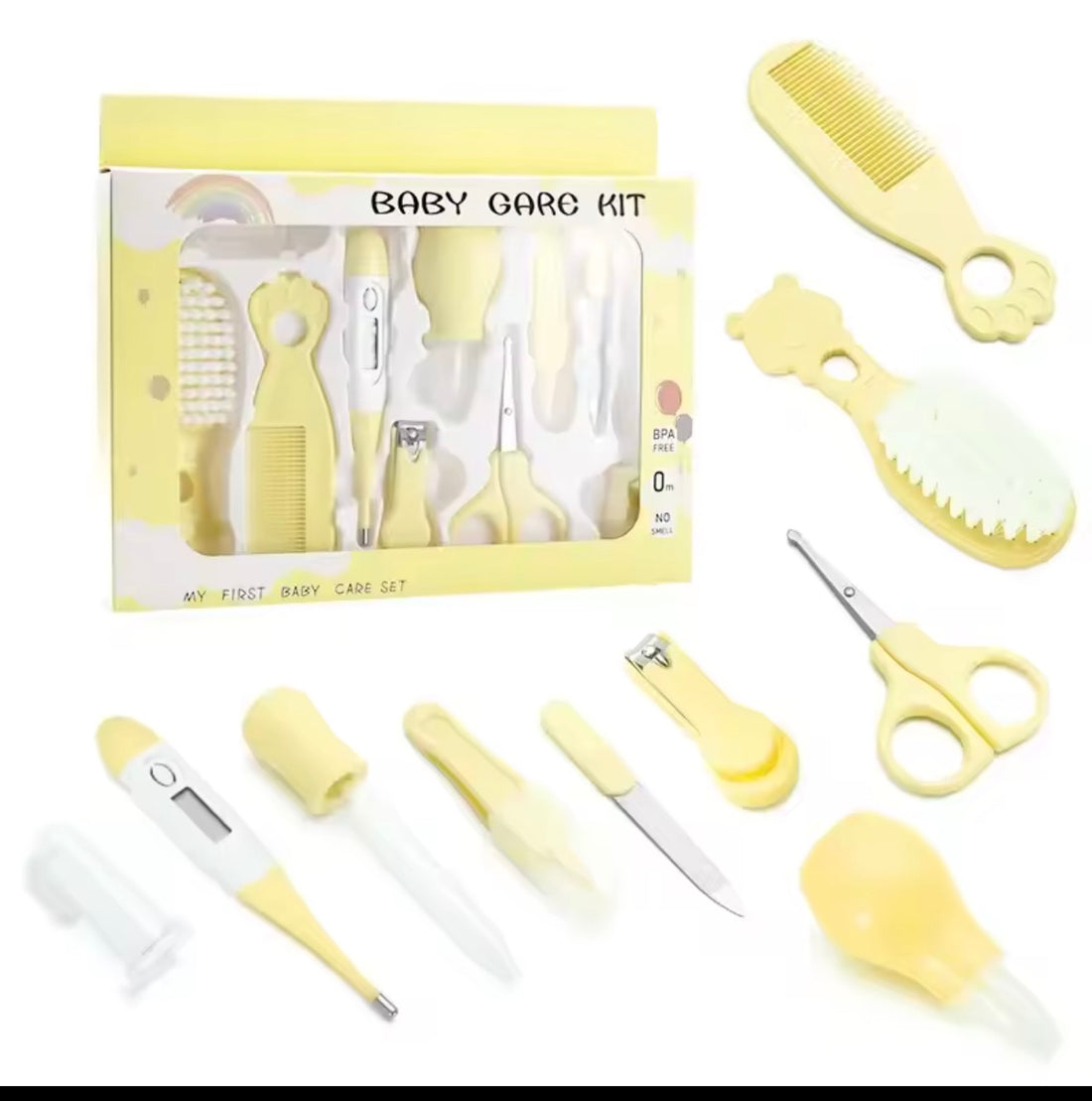 10PCS/Set Baby Health Care Kit Kids Nail Hair Health Care